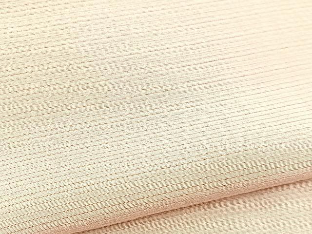 平和屋着物＊夏物　伝統工芸士　太田孝　色無地　絽　水柿色　伊と幸　反端付き　正絹　逸品　BAAX9003yc