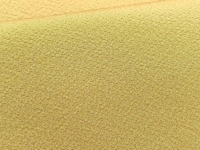 平和屋着物●上質な色無地　枯色　正絹　逸品　BAAX9059yc