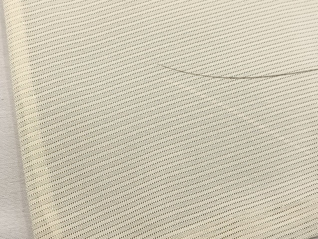 平和屋着物＊夏物　小紋　絽　手描き　草花文　正絹　逸品　BAAX7294hv