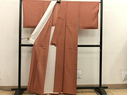 平和屋着物＊夏物　江戸小紋　絽　鮫小紋柄　正絹　逸品　BAAX8149mz