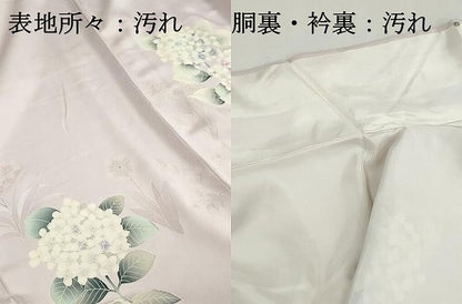 平和屋着物■訪問着　紫陽花　正絹　逸品　DABH1465qa
