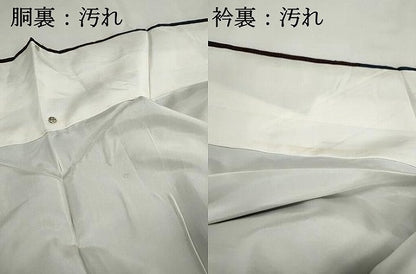 平和屋着物■本場大島紬　7マルキ　幾何学間道　正絹　逸品　DABH1473qa