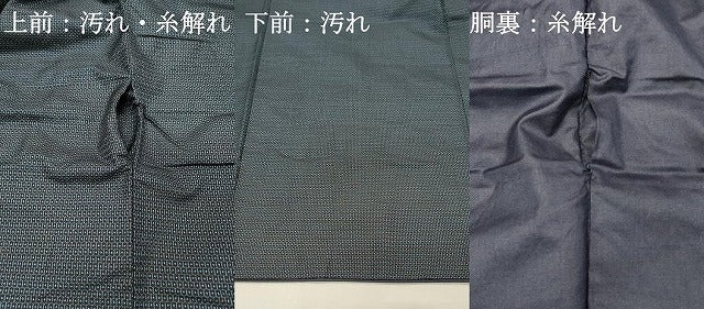 平和屋着物■男性　本場大島紬　100亀甲　総詰め　正絹　逸品　DABH4110qp