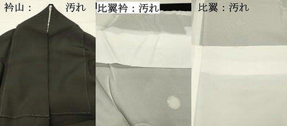 平和屋着物■豪華黒留袖　駒刺繍　渡橋花車文　枝梅　金彩　正絹　逸品　DABH4101qp