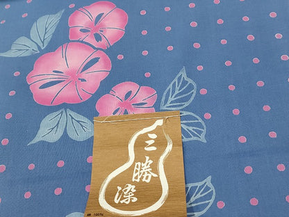 平和屋本店■浴衣反物 まとめて 45点 エンゼルフィッシュ 蝶 花柄 朝顔 kansai 山本寛斎 三勝染 江戸ゆかた など 全て未使用 ppp3896