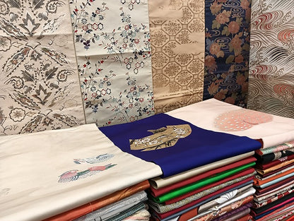 平和屋着物■名古屋帯 まとめて100点 孔雀 鴛鴦 鶯 蝶 花柄 立波 アンティーク 作家物 金彩 金糸 など 未使用品あり 全て正絹 mmm1220