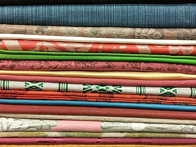 平和屋着物■名古屋帯 まとめて100点 折り鶴 蝶 風景 菊 花柄 駒刺繍 金銀糸 など 着用可能多数 未使用品あり 全て正絹 mmm1221