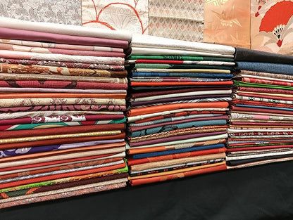 平和屋着物■名古屋帯 まとめて100点 折り鶴 蝶 風景 菊 花柄 駒刺繍 金銀糸 など 着用可能多数 未使用品あり 全て正絹 mmm1221
