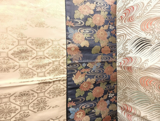 平和屋着物■名古屋帯 まとめて100点 孔雀 鴛鴦 鶯 蝶 花柄 立波 アンティーク 作家物 金彩 金糸 など 未使用品あり 全て正絹 mmm1220