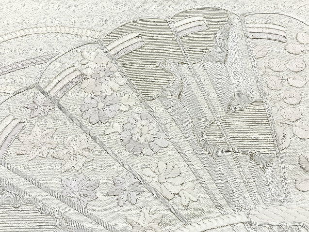 平和屋着物■名古屋帯 まとめて100点 折り鶴 蝶 風景 菊 花柄 駒刺繍 金銀糸 など 着用可能多数 未使用品あり 全て正絹 mmm1221