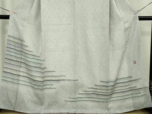 平和屋本店●極上　名門　藤娘きぬたや・総絞り　訪問着　横段文　暈し染め　逸品　DZAB4042kh6　