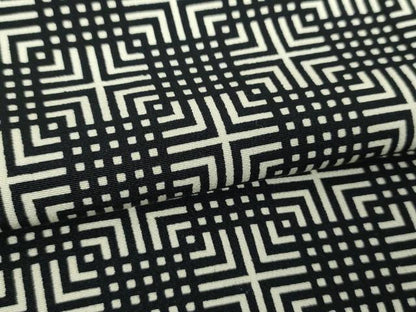 平和屋着物●上質な小紋　幾何学文様　正絹　逸品　DABH9091ps