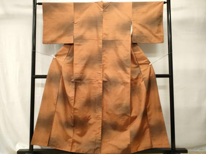 平和屋着物■上質な紬　霞文　正絹　逸品　CABI8083ev