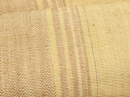 平和屋着物＊夏物　太鼓柄　京袋帯　幾何学文　絹麻　逸品　CABI5859fb