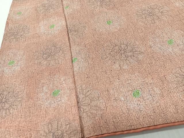 平和屋着物■上質な小紋　花尽くし　正絹　逸品　CABI6970xe