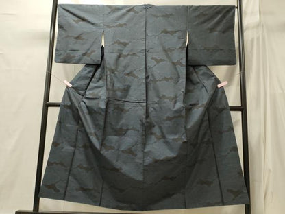 平和屋着物■本場大島紬　雲取り文　正絹　逸品　CABI1880oy