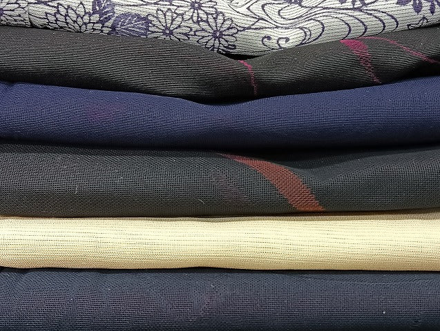 平和屋着物■夏物 小紋 絽 紗 まとめて20点 花柄 銀糸 着用可能多数 全て正絹 mmm1231