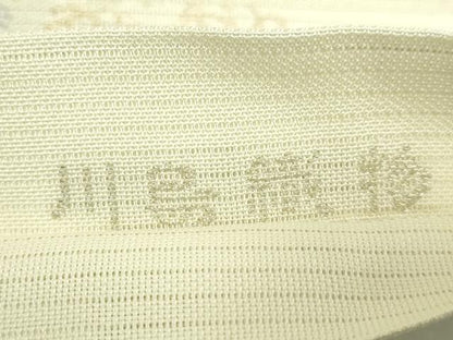 平和屋本店＊極上　夏物　西陣　川島織物　六通柄　本袋帯　葡萄蔦の葉文　金銀糸　逸品　DZAB8013kh6