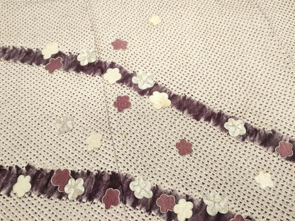 平和屋着物■訪問着　駒刺繍　絞り　道長花文　正絹　逸品　DABI0652cd