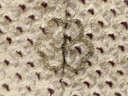 平和屋着物■訪問着　駒刺繍　絞り　道長花文　正絹　逸品　DABI0652cd