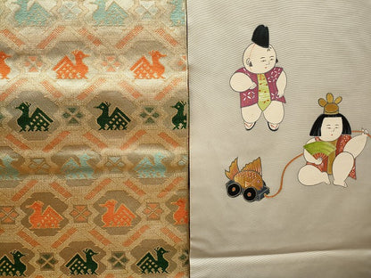 平和屋本店■名古屋帯 まとめて100点 有栖川文様 人物 更紗 花柄 手描き 駒刺繍 金銀糸 など 着用可能多数 未使用品あり 全て正絹 ppp3908