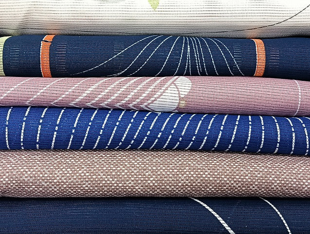 平和屋着物■夏物 小紋 絽 洗える着物 まとめて20点 蝶 花柄 着用可能多数 mmm1239