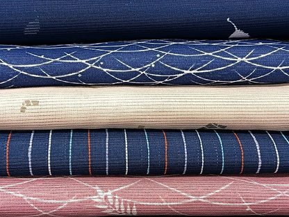 平和屋着物■夏物 小紋 絽 紗 洗える着物 まとめて20点 花柄 暈し染め 着用可能多数 mmm1238