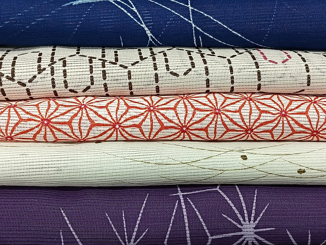 平和屋着物■夏物 小紋 絽 紗 洗える着物 まとめて20点 蝶 花柄 暈し染め 着用可能多数 mmm1237