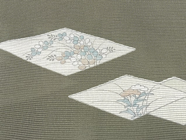 平和屋着物■夏物 小紋 絽 洗える着物 まとめて20点 蝶 花柄 着用可能多数 mmm1239