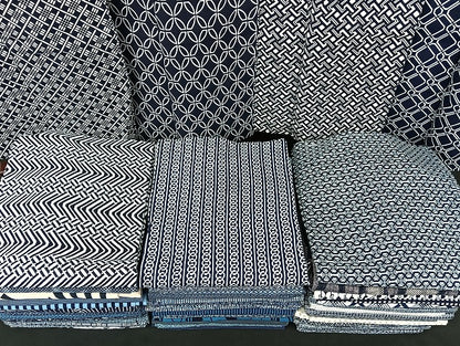 平和屋着物■男性 浴衣 まとめて 45点 七宝 和柄 レトロ柄 など 着用可能多数 未使用品あり mmm1241