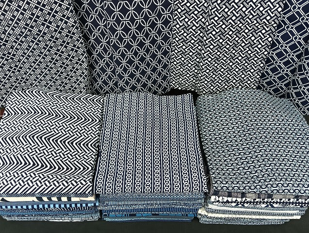 平和屋着物■男性 浴衣 まとめて 45点 七宝 和柄 レトロ柄 など 着用可能多数 未使用品あり mmm1241