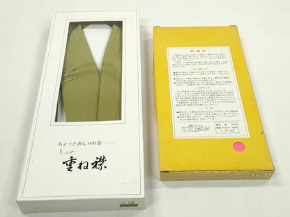 平和屋着物▼和装小物　重ね衿・伊達衿まとめて20点　紗綾形 舞桜 桧垣　金糸　金彩　未使用品あり　逸品　DABG6515xg