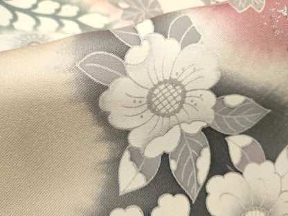 平和屋着物■訪問着　辻が花　女人文　暈し染め　正絹　逸品　DABI0662cd