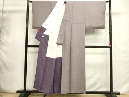 平和屋着物■江戸小紋　鮫小紋柄　正絹　逸品　DABI0720cd