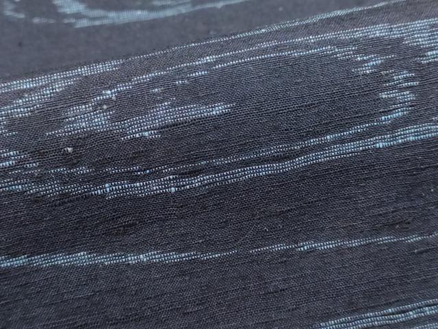 平和屋着物■上質な紬　流水文　正絹　逸品　未使用　DABI0740cd