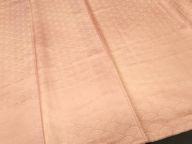 平和屋着物■上質な小紋　霞青海波　暈し染め　正絹　逸品　CABI8207ev