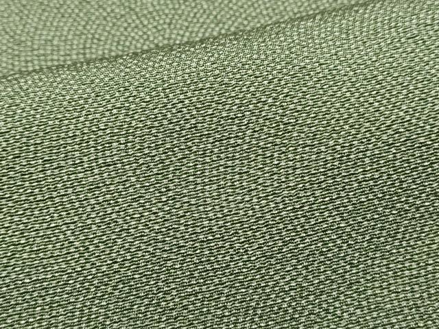 平和屋着物■江戸小紋　鮫小紋柄　鬼しぼ縮緬　正絹　逸品　DABI0776cd