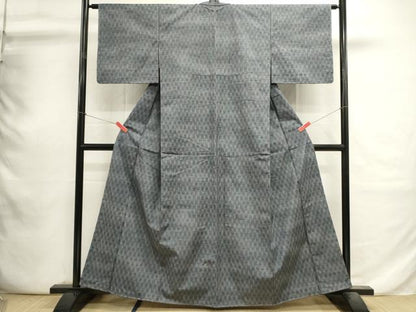 平和屋着物■上質な紬　立涌文　正絹　逸品　未使用　DABI0790cd