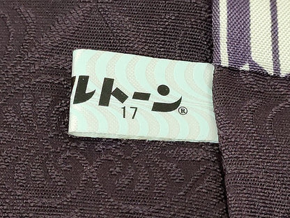 平和屋着物∞極上　道行コート　ロング丈　舞花文　暈し染め　金彩　逸品　DZAB8283kh6