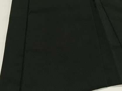 平和屋着物＃羽織　総刺繍　流水草花文　黒地　金糸　洗える着物　CABI9485ua