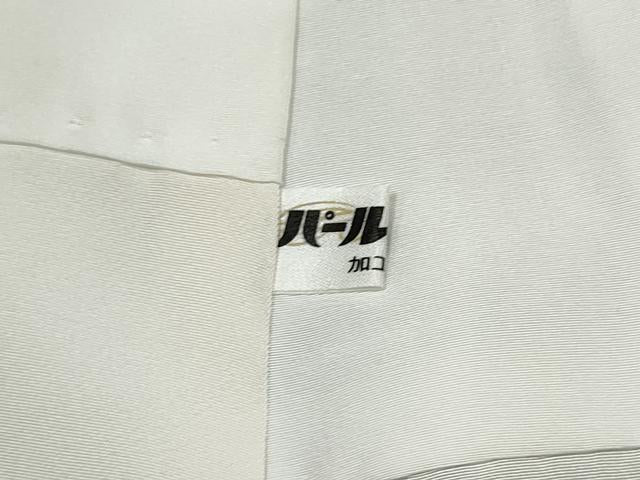 平和屋着物●訪問着　総刺繍　草花文　金糸　鬼しぼ縮緬　正絹　逸品　CABJ5097hy