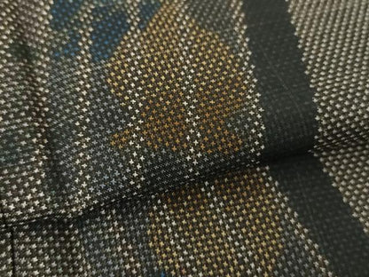 平和屋着物●本場大島紬　7マルキ　飾花文　正絹　逸品　未使用　DABH9471ps