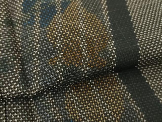 平和屋着物●本場大島紬　7マルキ　飾花文　正絹　逸品　未使用　DABH9471ps