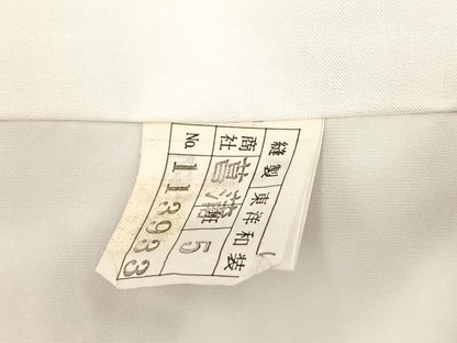 平和屋着物■小紋　花筏文　金彩　洗える着物　未使用　BAAX9433yc