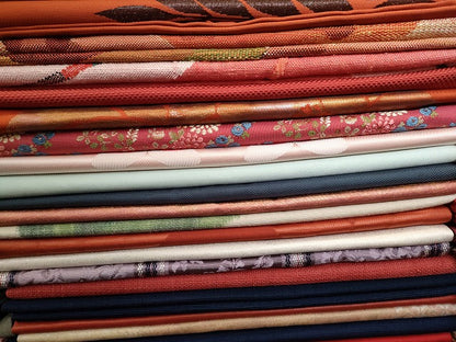 平和屋本店■名古屋帯 まとめて100点 鴛鴦 人物 更紗 花柄 手描き 駒刺繍 金銀糸 など 着用可能多数 未使用品あり 全て正絹 ppp3932