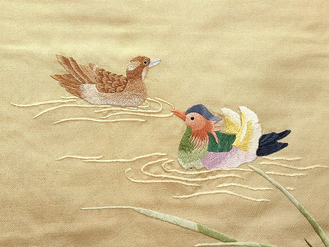 平和屋本店■名古屋帯 まとめて100点 鴛鴦 人物 更紗 花柄 手描き 駒刺繍 金銀糸 など 着用可能多数 未使用品あり 全て正絹 ppp3932