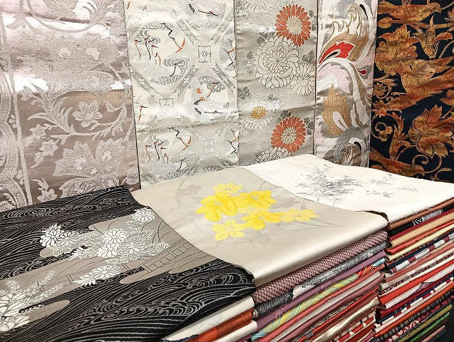 平和屋着物■名古屋帯 まとめて100点 鶴 鳥 更紗 花柄 作家物 手描き 金彩 金銀糸 など 着用可能多数 未使用品あり 全て正絹 mmm1259