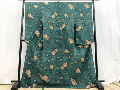 平和屋着物■振袖　楓文　暈し染め　洗える着物　BAAX9480yc