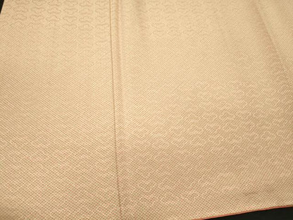 平和屋着物■上質な小紋　菱花文　正絹　逸品　CABJ6802oy