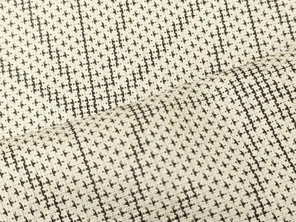 平和屋着物■上質な紬　麻の葉文様　正絹　逸品　CABJ6820oy